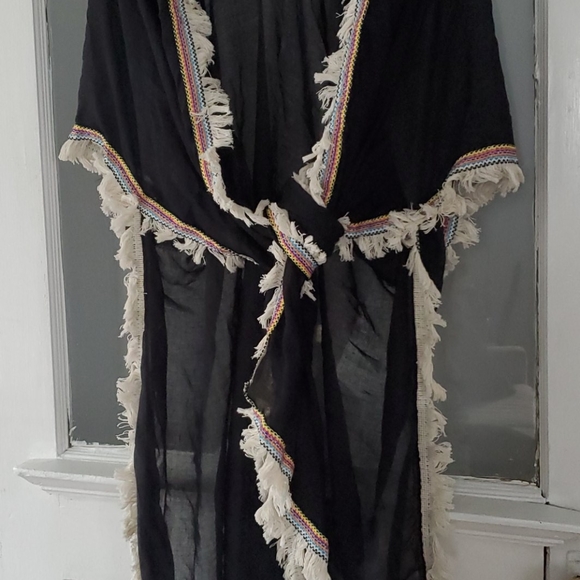 Mudd Fringe Cardigan - Picture 9 of 9